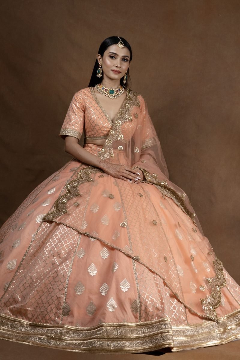 Nayila Chanderi Silk Lehenga Set - Image 2