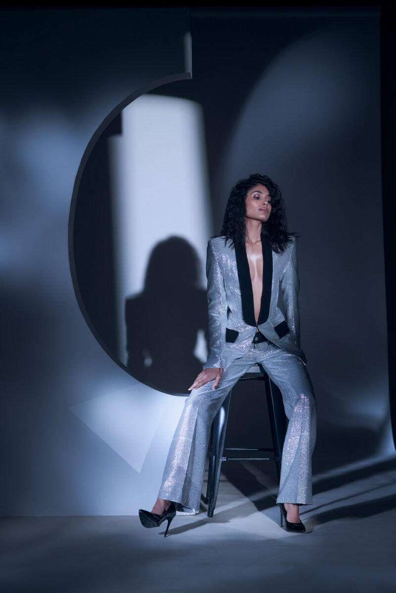 Luna Silver Tuxset